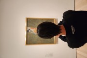 Man photographing a Gustav Klimt painting - The Museum of Modern Art (MOMA) - New York city - New York - United States of America