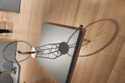 Bicycle Wheel, third version made in 1951 of an original work lost in 1913 by Marcel Duchamp - The Museum of Modern Art (MoMA) - New York city - New York - United States of America
