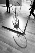 Bicycle Wheel, third version made in 1951 of an original work lost in 1913 by Marcel Duchamp - The Museum of Modern Art (MoMA) - New York city - New York - United States of America