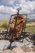 Typical Argentine gaucho barbecue in Las Carreras - Mendoza - Mendoza Province - Argentina
