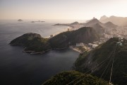 View of Vermelha Beach, mountains and Copacabana Beach from the Sugarloaf Mountain - Rio de Janeiro city - Rio de Janeiro state (RJ) - Brazil