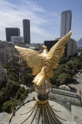 Picture taken with drone of the eagle - roof of the Municipal Theater of Rio de Janeiro (1909) - Rio de Janeiro city - Rio de Janeiro state (RJ) - Brazil