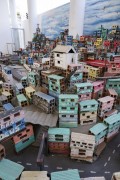 Project Morrinho - work of the collective exhibition Shelter and Land, Art and Society in Brazil - Art Museum of Rio (MAR) - Rio de Janeiro city - Rio de Janeiro state (RJ) - Brazil