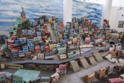 Project Morrinho - work of the collective exhibition Shelter and Land, Art and Society in Brazil - Art Museum of Rio (MAR) - Rio de Janeiro city - Rio de Janeiro state (RJ) - Brazil