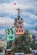 Project Morrinho - work of the collective exhibition Shelter and Land, Art and Society in Brazil - Art Museum of Rio (MAR) - Rio de Janeiro city - Rio de Janeiro state (RJ) - Brazil