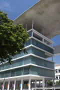 Detail of facade of the Art Museum of Rio (MAR) - Rio de Janeiro city - Rio de Janeiro state (RJ) - Brazil