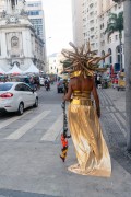 Reveler dressed as a jellyfish during Carnival - Rio de Janeiro city - Rio de Janeiro state (RJ) - Brazil
