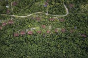 Picture taken with drone of the Serrinha do Alambari Environmental Protection Area  - Resende city - Rio de Janeiro state (RJ) - Brazil