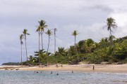 Tourists at Moreira Beach - Prado city - Bahia state (BA) - Brazil
