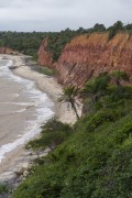Cliffs at Japara Mirim Beach - Prado city - Bahia state (BA) - Brazil