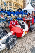 Reveler dressed as Ayrton Senna - Foliao Original Contest - Rio de Janeiro city - Rio de Janeiro state (RJ) - Brazil