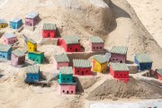 Sand sculpture - Copacabana Beach - Rio de Janeiro city - Rio de Janeiro state (RJ) - Brazil