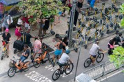 Electric scooter rental station - Francisco Otaviano Street - Rio de Janeiro city - Rio de Janeiro state (RJ) - Brazil