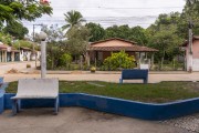 Central square of the village of Cumuruxatiba - Prado city - Bahia state (BA) - Brazil