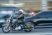 Marine Corps scout motorcycle during the G20 meeting - Rio de Janeiro city - Rio de Janeiro state (RJ) - Brazil