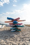 Stand up paddle boards on Post 6 of Copacabana Beach - Rio de Janeiro city - Rio de Janeiro state (RJ) - Brazil