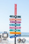 Rustic sign - Copacabana Beach - Rio de Janeiro city - Rio de Janeiro state (RJ) - Brazil