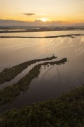 Picture taken with drone of river islands - Anavilhanas National Park  - Novo Airao city - Amazonas state (AM) - Brazil