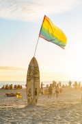 Flag at Arpoador Beach  - Rio de Janeiro city - Rio de Janeiro state (RJ) - Brazil