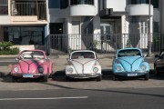 Beetle (Volkswagen) convertible on Atlantica Avenue - Rio de Janeiro city - Rio de Janeiro state (RJ) - Brazil
