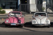 Beetle (Volkswagen) convertible on Atlantica Avenue - Rio de Janeiro city - Rio de Janeiro state (RJ) - Brazil