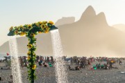 Showers - Ipanema Beach waterfront - Rio de Janeiro city - Rio de Janeiro state (RJ) - Brazil