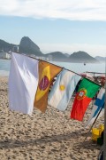 Flags at Copacabana Beach - Rio de Janeiro city - Rio de Janeiro state (RJ) - Brazil