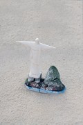 Sculpture of Christ the Redeemer and Sugarloaf Mountain in miniature - Copacabana Beach - Rio de Janeiro city - Rio de Janeiro state (RJ) - Brazil