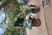 Quadricycle adapted for street toy sales - Nossa Senhora da Paz Square - Rio de Janeiro city - Rio de Janeiro state (RJ) - Brazil