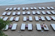 Woman in bikini lying on sun lounger - Jakob Beach - Dubrovnik - Dubrovnik-Neretva County - Croatia