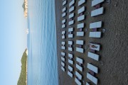 Woman in bikini lying on sun lounger - Jakob Beach - Dubrovnik - Dubrovnik-Neretva County - Croatia