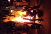 Bonfire at the June festival - Teresopolis city - Rio de Janeiro state (RJ) - Brazil