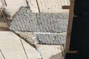 Building wall with demolition marks - Rio de Janeiro city - Rio de Janeiro state (RJ) - Brazil