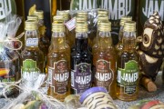 Bottles with oils and compounds to sale - Adolpho Lisboa Municipal Market (1883) - Manaus city - Amazonas state (AM) - Brazil