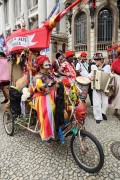 Brazilian Company of Mysteries and News (Ligia Veiga) - Artistic procession Parade 7 - Art in Resistance - Rio de Janeiro city - Rio de Janeiro state (RJ) - Brazil