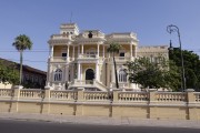 Facade of the Rio Negro Palace Cultural Center (XX century) - old headquarters of the State Government - Manaus city - Amazonas state (AM) - Brazil