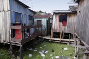 Stilt houses - Manaus city - Amazonas state (AM) - Brazil