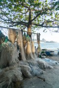 Fishing net - Fishing village Z-13 - on Post 6 of Copacabana Beach - Rio de Janeiro city - Rio de Janeiro state (RJ) - Brazil