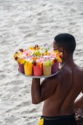 Street vendor of caipirinha and drinks - Arpoador - Rio de Janeiro city - Rio de Janeiro state (RJ) - Brazil