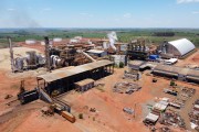 Picture taken with drone of Santa Adélia Plant - Producer of alcohol and sugar - Interlagos Unit - Pereira Barreto city - Sao Paulo state (SP) - Brazil