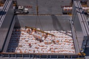 Sugar shipment in sacks - Port of Paranagua - Paranagua city - Parana state (PR) - Brazil