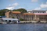 Historic building on the shore of Lake Tefe - Tefe city - Amazonas state (AM) - Brazil