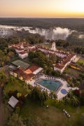 Picture taken with drone of the Belmond Iguassu Falls Hotel - Foz do Iguacu city - Parana state (PR) - Brazil