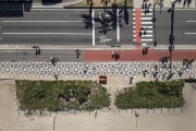 Picture taken with drone of the Ipanema Beach boardwalk - Rio de Janeiro city - Rio de Janeiro state (RJ) - Brazil