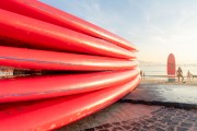 Stand up paddle boards on Post 6 of Copacabana Beach - Rio de Janeiro city - Rio de Janeiro state (RJ) - Brazil