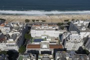 Picture taken with drone of the Copacabana Beach waterfront - Rio de Janeiro city - Rio de Janeiro state (RJ) - Brazil