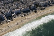 Picture taken with drone of the Copacabana Beach waterfront - Rio de Janeiro city - Rio de Janeiro state (RJ) - Brazil