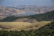 View of the Paraiba Valley with the Paraiba do Sul River - Itatiaia city - Rio de Janeiro state (RJ) - Brazil