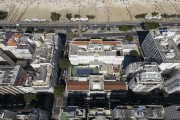 Picture taken with drone of the Copacabana Beach waterfront - Rio de Janeiro city - Rio de Janeiro state (RJ) - Brazil