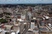 Picture taken with drone of the Uberaba City - Uberaba city - Minas Gerais state (MG) - Brazil